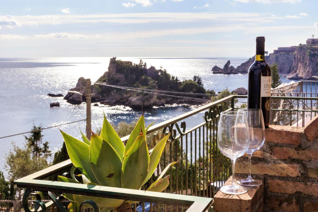 Terrasse Sur Isola Bella Lejlighed Taormina Eksteriør billede