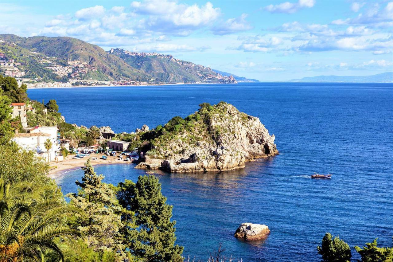 Terrasse Sur Isola Bella Lejlighed Taormina Eksteriør billede